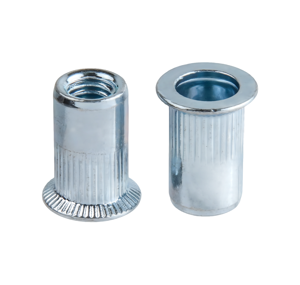 Заклёпка резьбовая цилиндр. борт. — цинк