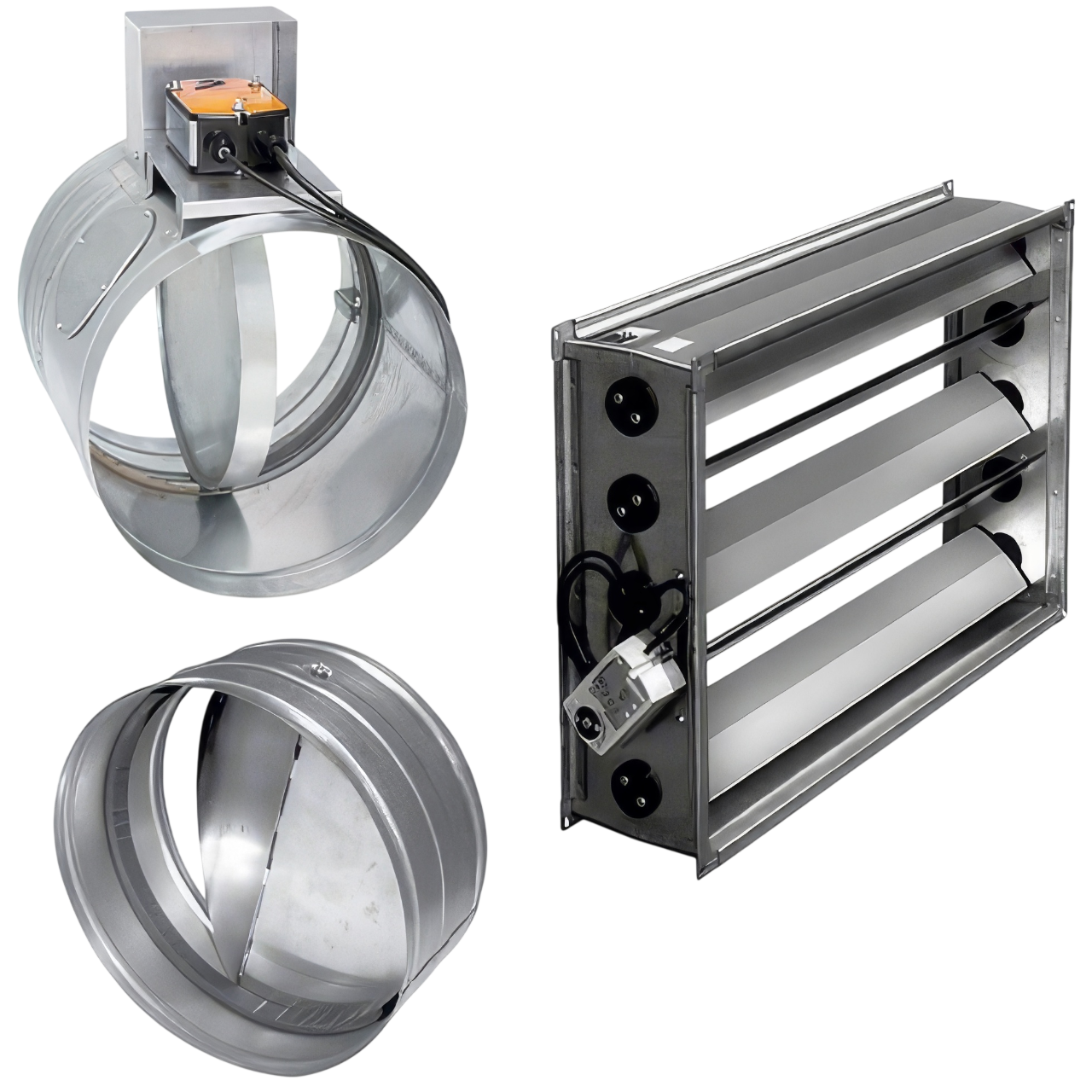 Заслонки воздушные унифицированные общепромышленного назначения